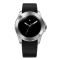 Stříbrné pánské hodinky Venezianico s nylonovým páskem Nereide Ultrablack 3921510 40MM Automatic