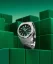Herrenuhr aus Silber Paul Rich mit Stahlband Frosted Star Dust Jade Waffle - Silver 45MM