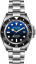 Srebrny męski zegarek Ocean X ze stalowym paskiem SHARKMASTER 1000 SMS1012 - Silver Automatic 44MM