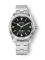 Relógio Nivada Grenchen prata masculina com pulseira de aço Super Antarctic 32026A13 38MM Automatic