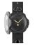 Men's black Mondia watch with leather strap Tattoo Dirty Black 48MM