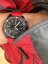 Černé pánské hodinky Momentum s gumovým páskem UDT Black-Ion - Black Tropic Rubber 42MM