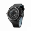 Montre homme Mazzucato en argent noir avec bracelet en caoutchouc Rim Sport Black / Grey - 48MM Automatic
