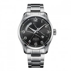 Stříbrné pánské hodinky Epos s ocelovým páskem Passion 3402.142.20.34.30 43MM Automatic