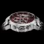 Stříbrné pánské hodinky Louis XVI s ocelovým páskem Athos le Grand - Silver Red 48MM