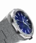 Reloj Paul Rich plateado para hombre con correa de acero Frosted Star Dust Lapis Nebula - Silver 45MM
