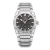 Men's silver Aisiondesign Watch with steel strap HANG Crafts - SILVER LEAF - HANMON KUROSOME 40MM Automatic