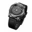 Muški crni sat Zinvo Watches s remenom od prave kože Blade Gunmetal - Black 44MM