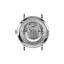 Relógio Milus Watches prata para homens com pulseira de aço LAB 01 Concrete Grey 40MM Automatic