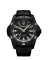 Montre ProTek Watches pour homme en noir avec bracelet en caoutchouc Series PT1211 42MM Automatic