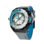 Men's Mazzucato black watch with rubber strap RIM Scuba Black / Silver - 48MM Automatic