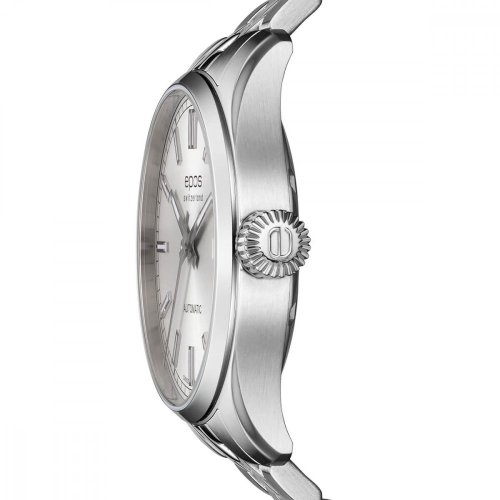 Relógio masculino Epos prateado com pulseira de aço Passion 3501.132.20.18.30 41MM Automatic