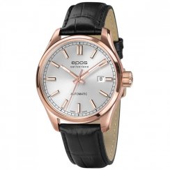 Men's rosegold Epos watch with leather strap Passion 3501.132.24.18.25 41MM Automatic