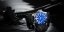 Silber Herrenuhr Phoibos Watches mit Gummiband Levithan PY032B DLC 500M - Automatic 45MM