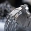 Muški srebrni sat Davosa s čeličnim remenom Ternos Ceramic - Silver/Green 40MM Automatic
