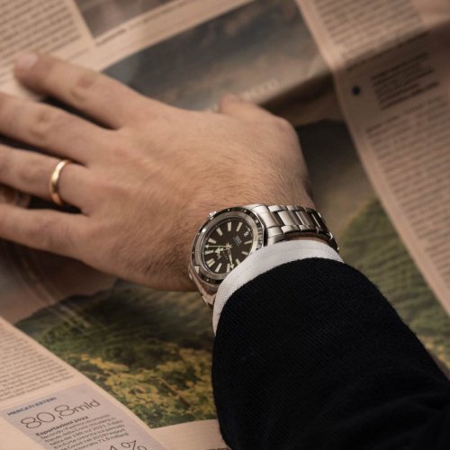 Montre Fathers Watches pour homme de couleur argent avec bracelet en acier Eternal Legacy Steel 40MM Automatic