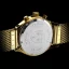 Zlaté pánské hodinky Louis XVI s ocelovým páskem Danton - Gold 44MM