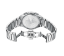 Herrenuhr aus Silber NYI Watches mit Stahlband Cardinal - Silver 42MM