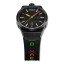 Czarny męski zegarek Bomberg Watches z gumowym paskiem CHROMA NOIRE 43MM Automatic