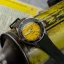 Men's silver Circula Watch with rubber strap DiveSport Titan - Madame Jeanette / Black DLC Titanium 42MM Automatic