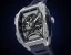 Srebrni muški sat Paul Rich Watch s gumicom Frosted Astro Skeleton Lunar - Silver / Blue 42,5MM Automatic