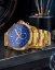 Zlaté pánské hodinky Louis XVI s ocelovým páskem Palais Royale With Diamond 1807 - Gold 43M