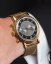 Męski srebrny zegarek Undone Watches ze stalowym paskiem Vintage Tuxedo Gold 40MM