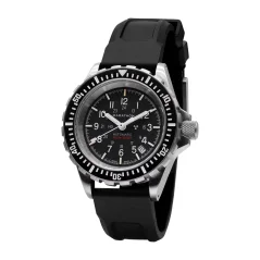 Men's silver Marathon Watches watch with rubber strap Large Diver's 41MM Automatic