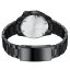 Men's black Phoibos watch with steel strap Apollo PY056BX - Automatic 39MM