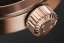 Relógio masculino Epos em ouro com pulseira de aço Passion 3501.132.24.15.34 41MM Automatic