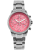 Montre Louis XVI bracelet argenté pour femme avec bracelet en acier inoxydable Palais Royale Woman With Diamond 6022 - Silver 38MM