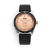 Stříbrné pánské hodinky Vulcain s koženým páskem Skindiver Nautique - Brown - CARBON Leather 44,5MM Automatic