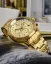 Zlaté pánské hodinky Louis XVI s ocelovým páskem Palais Royale No Diamond 1801 - Gold 43MM