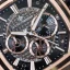 Zlaté pánské hodinky Ralph Christian s gumovým páskem The Equinox Chrono - Royal Dusk 47MM