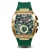 Relógio de homem Ralph Christian ouro com pulseira de borracha The Intrepid Sport - Gold 42,5MM