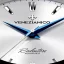 Reloj de hombre Venezianico plateado con correa de acero Redentore 1221507C 40MM