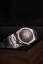 Orologio da uomo Nivada Grenchen in argento con cinturino in acciaio F77 Brown Smoked No Date 68002A77 37MM Automatic