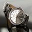 Srebrny męski zegarek Epos ze skórzanym paskiem Emotion 24H 3390.302.20.38.25 41MM Automatic