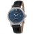 Stříbrné pánské hodinky Epos s koženým páskem Emotion 3390.152.20.16.25 41 MM Automatic