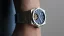 Strieborné pánske hodinky Aisiondesign Watches s ocelovým pásikom Tourbillon Hexagonal Pyramid Seamless Dial - Blue 41MM