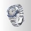 Men's silver Fathers Watch with steel strap Procida Steel 40MM Automatic