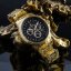 Muški zlatni sat Louis XVI s čeličnim remenom Palais Royale 873 - Gold 43MM