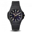 Czarny męski zegareki Ralph Christian ze stalowym paskiem The Frosted Stellar - Black 42,5MM