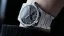 Srebrni muški sat Aisiondesign Watches s čeličnom trakom Tourbillon - Meteorite Dial Gunmetal 41MM