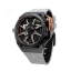 Men's Mazzucato black watch with rubber strap RIM Monza Black / Grey - 48MM Automatic