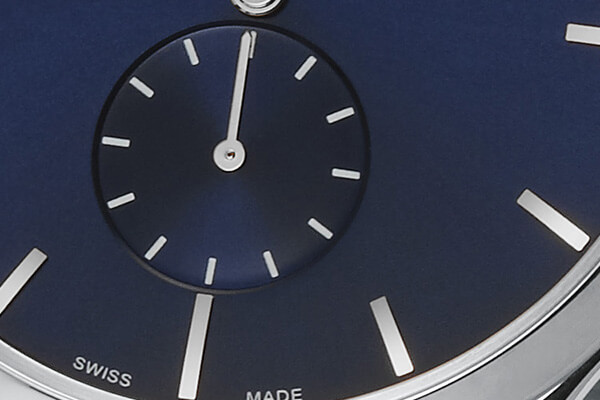Ασημένιο ανδρικό ρολόι Epos με ατσάλινο λουράκι Originale 3408.208.20.16.30 39MM Automatic