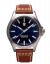 Zilveren herenhorloge van ProTek Watches met leren band Field Series 3003 40MM