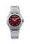 Men's silver Bomberg Watch with steel strap EDGE RED 43MM Automatic