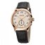 Men's gold Epos watch with leather strap Originale 3408.208.24.31.15 39MM Automatic