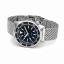 Strieborné pánske hodinky Squale s oceľovým pásikom 1521 Militaire Mesh - Silver 42MM Automatic